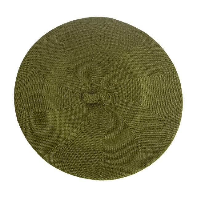 Berretto Queen Monica (Verde oliva)