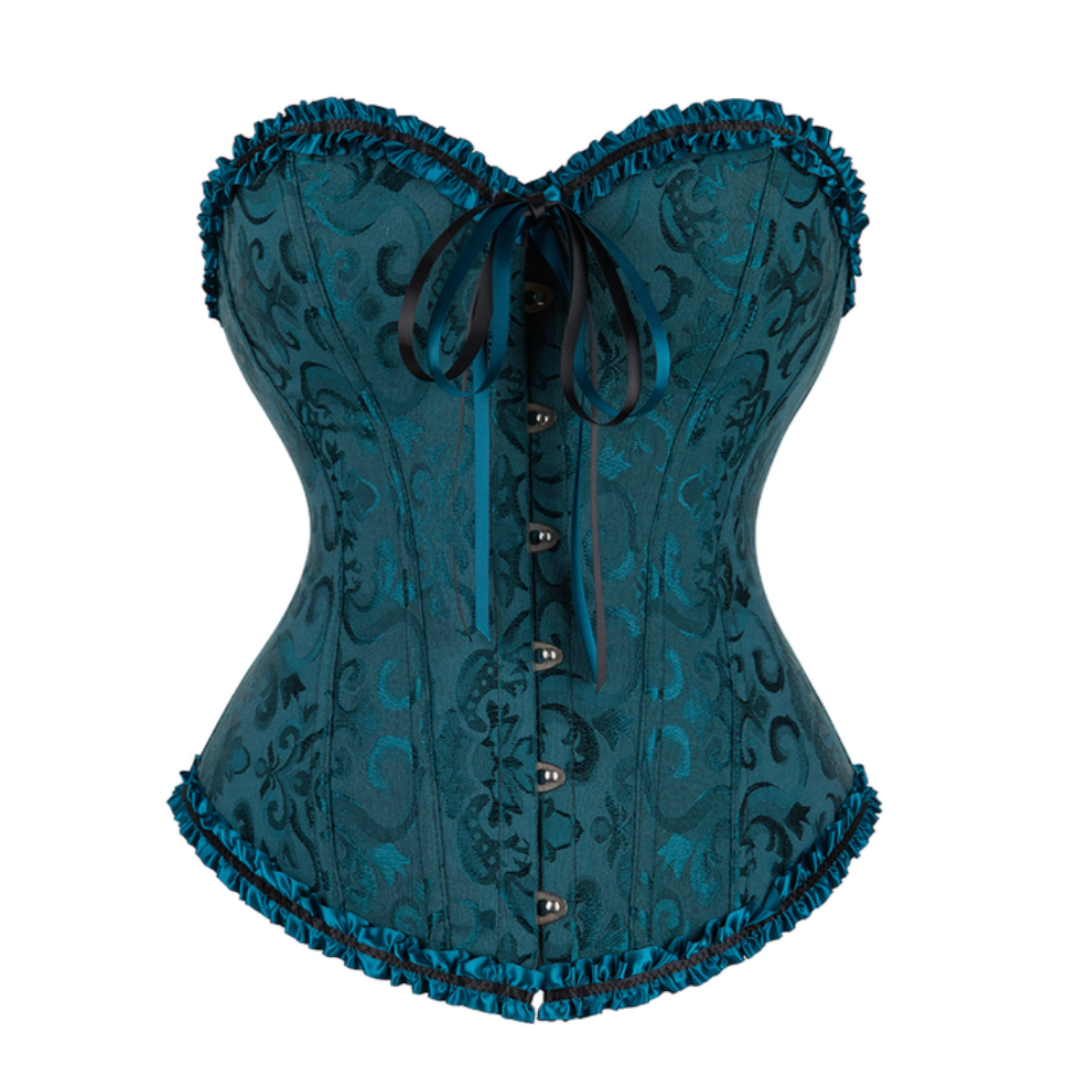 Corsetto Queen Mandalorian (Blu pavone)