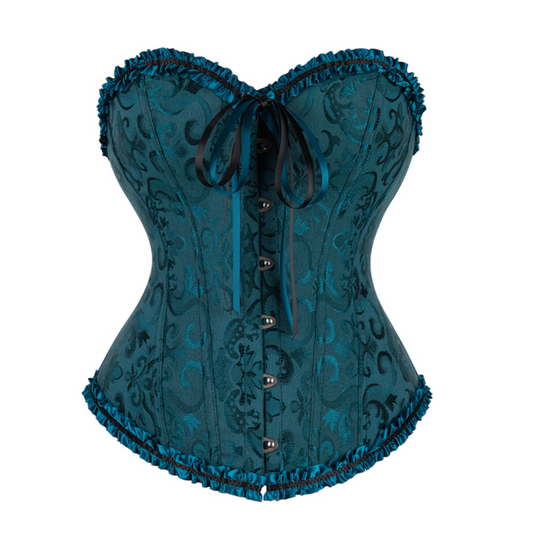 Corsetto Queen Mandalorian (Blu pavone)