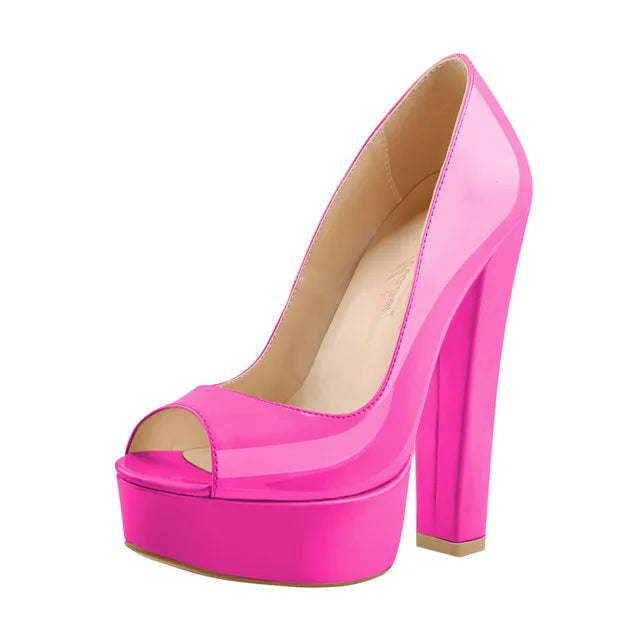 Scarpe Queen Quine (Fucsia)