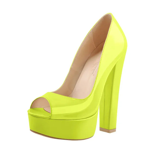 Scarpe Queen Quine (Giallo)