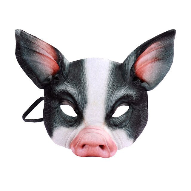 Maschera Queen Pig (2 colori)