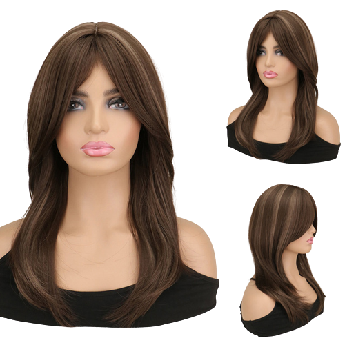 Parrucca Queen Yunna (Marrone con riflessi)