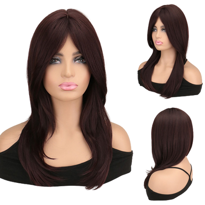 Parrucca Queen Yunna (Marrone scuro)