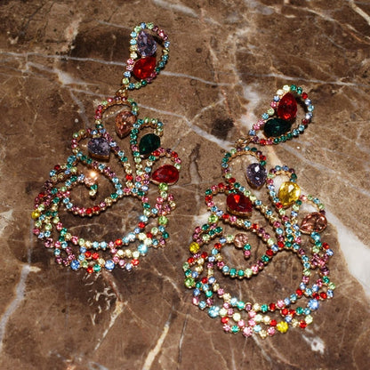 Orecchini a buco Queen Rheal (3 colori)